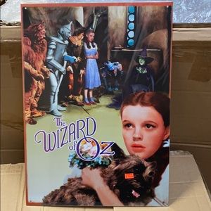 Brand New Wizard of Oz metal sign